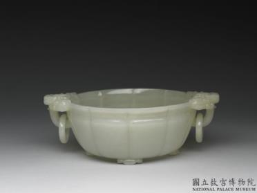 图片[2]-Jade brush washer in the shape of a melon-China Archive